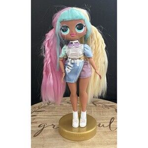 MGA LOL Surprise OMG Candylicious Fashion Doll 9" Pink Teal Blonde Hair 2019